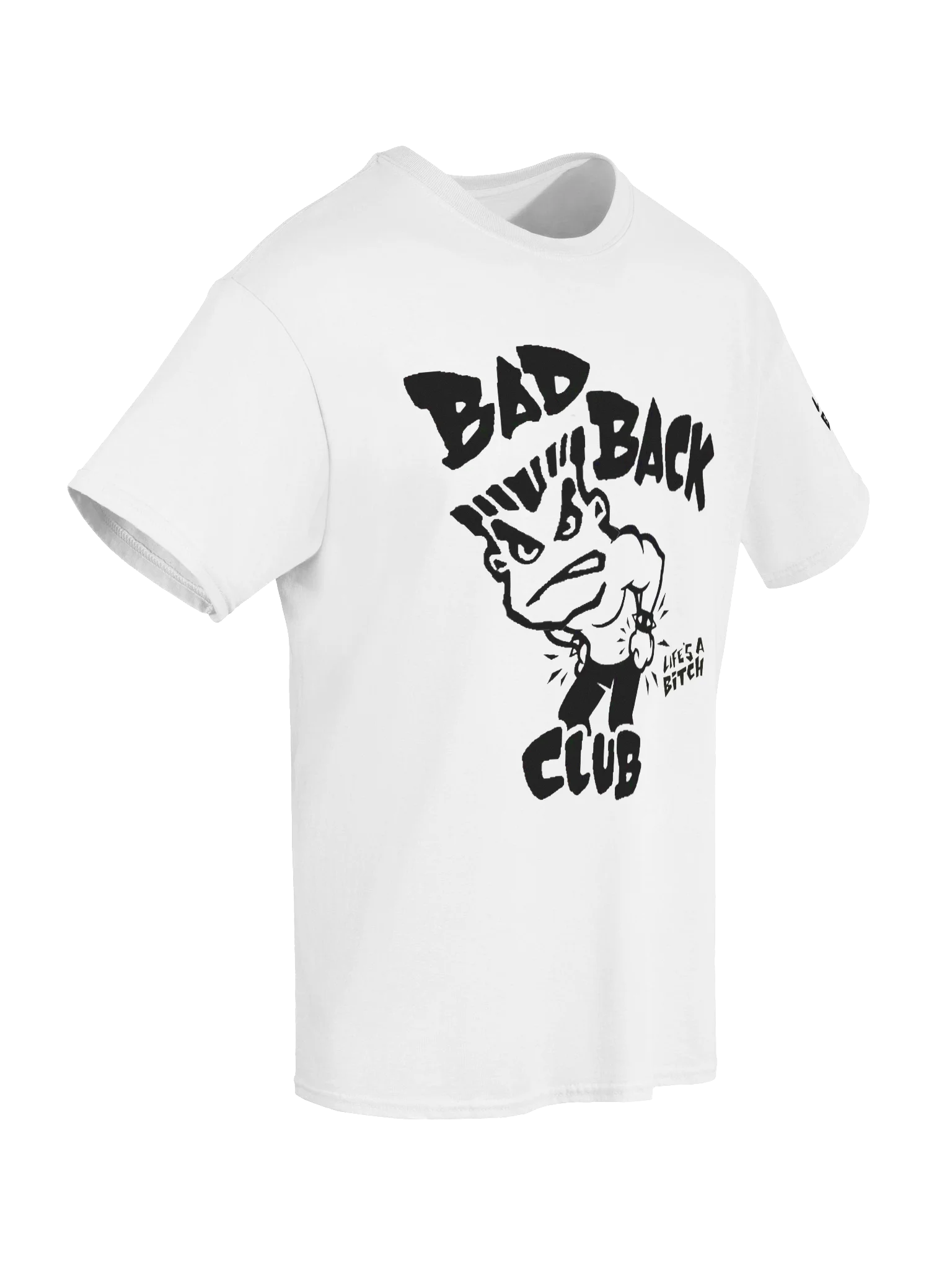 Bad Back Club - White T Shirt product image (8)