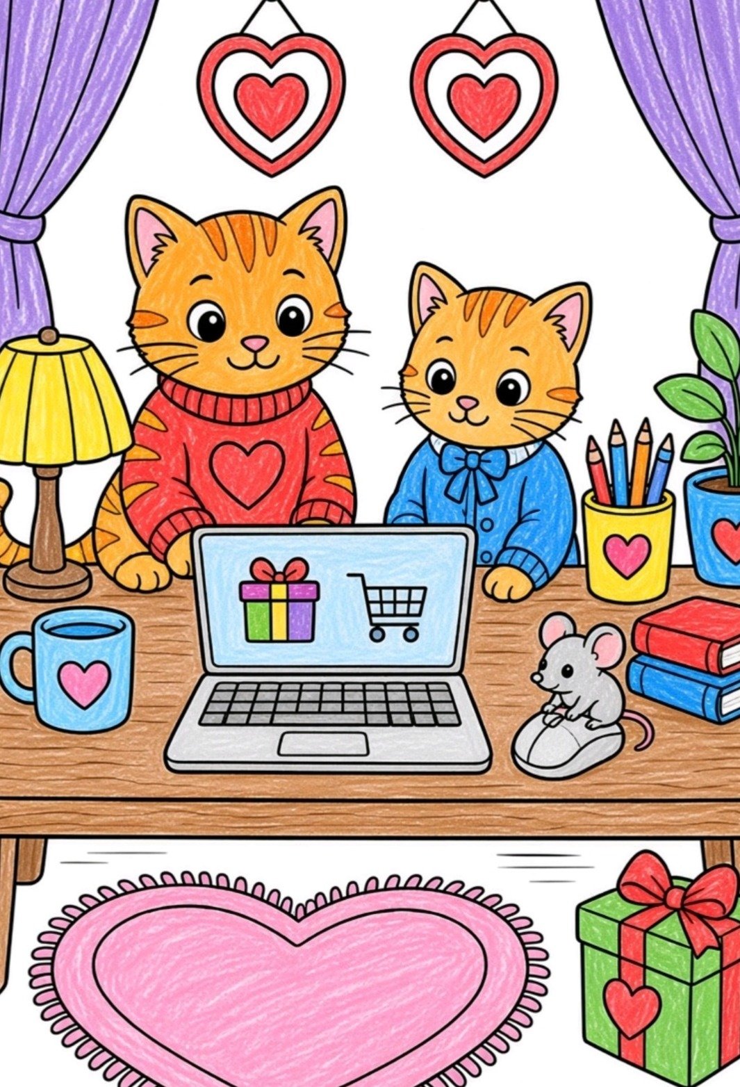 Medium pack Vol 1 (50 Printable Coloring Pages) Twinkle & Little Sue product image (2)