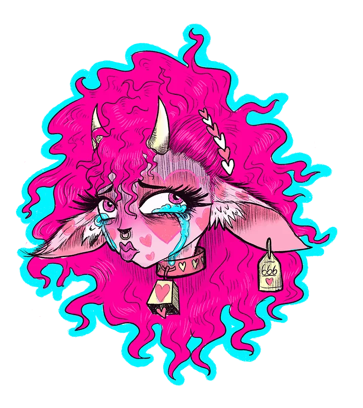 sad cow girl product image (1)