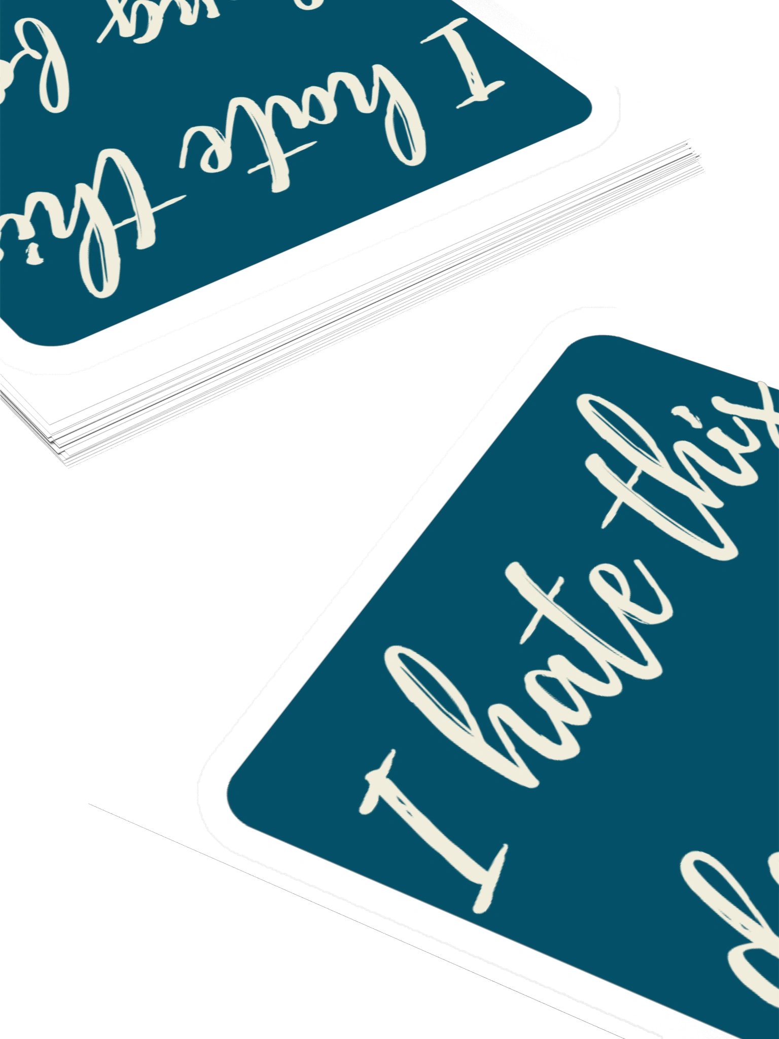 I Hate This Dang Script Font Sticker product image (7)