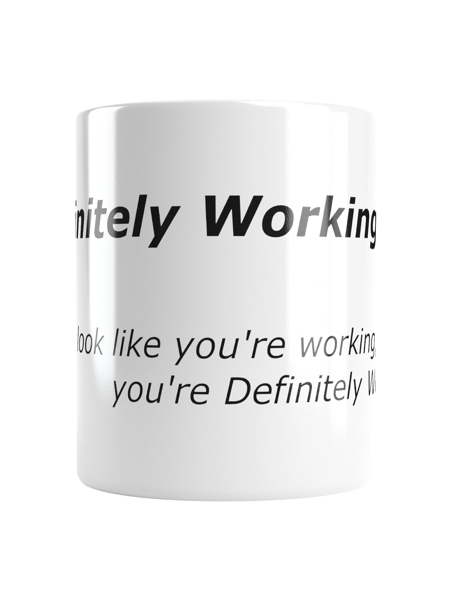 Definitely Working Mug product image (4)