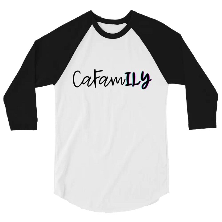 CaFamILY Raglan Sleeve T-Shirt product image (2)