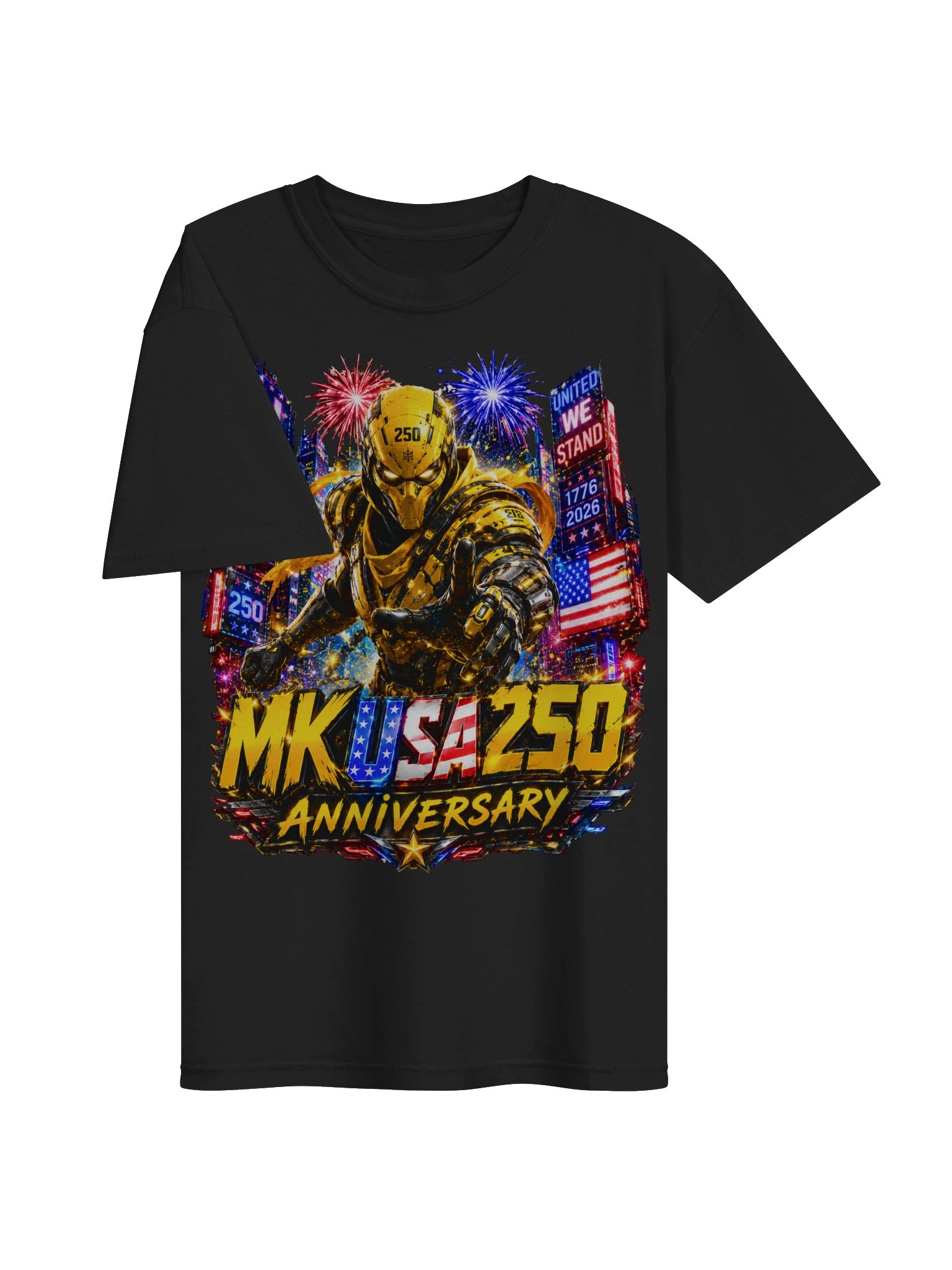 USA 250th Anniversary Armored Patriot Shirt – 1776–2026 America Tee product image (23)