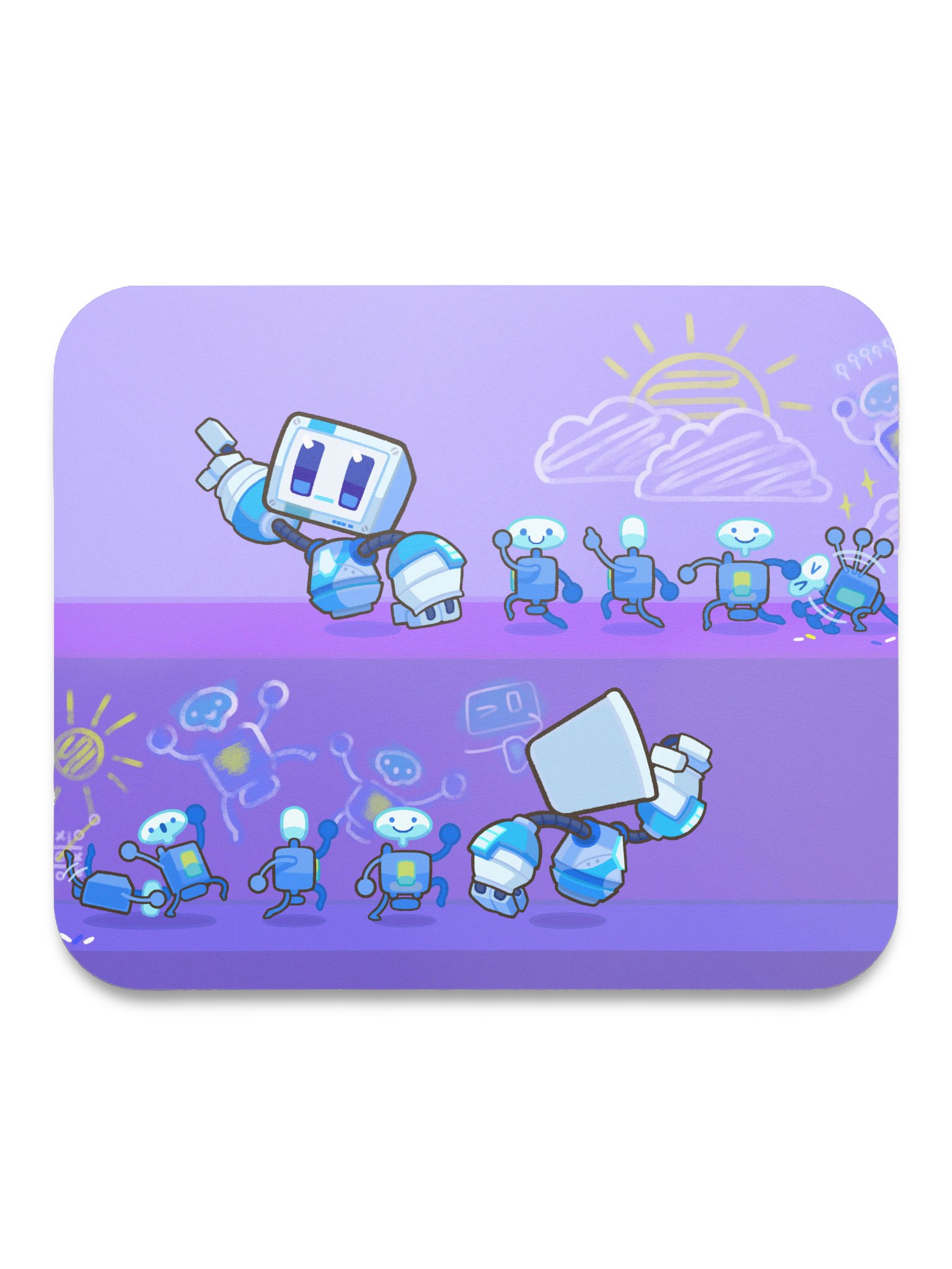 Buh_D & Beep | Mousepad product image (1)