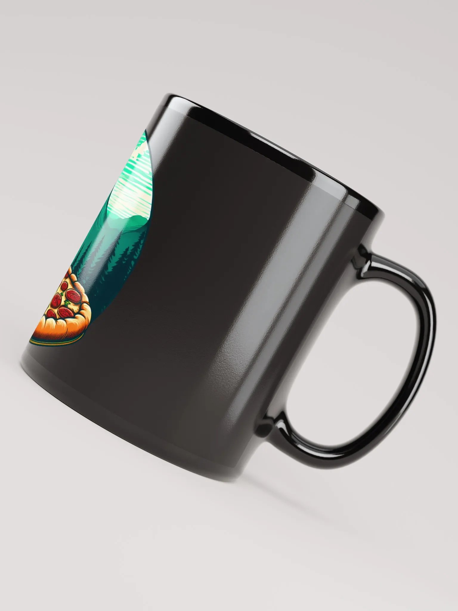 Mountain Pizza Mug product image (4)