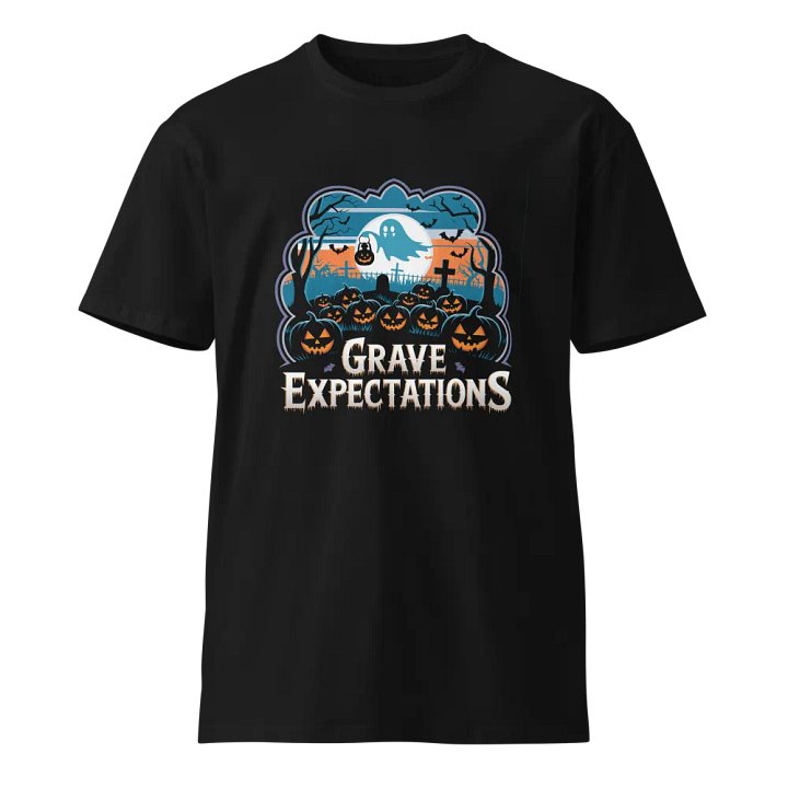 Grave Expectations Halloween Premium Tee product image (1)