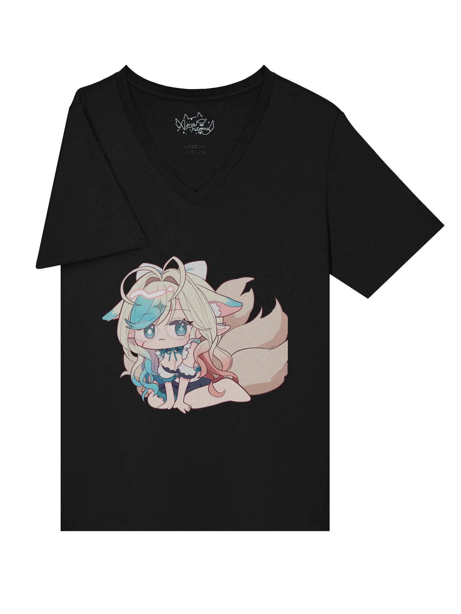 Chibi Aji V-Neck product image (5)