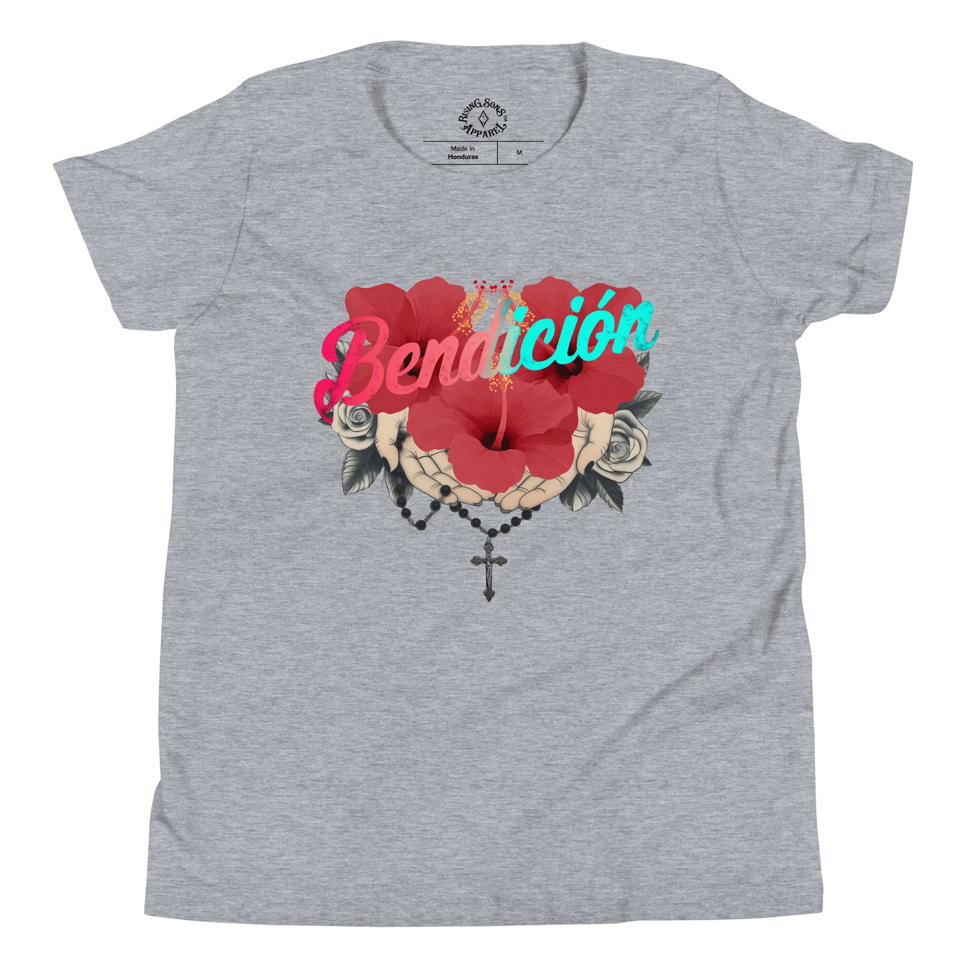 Flor y Fe Youth Tee - by Rising Sons™ Apparel product image (23)