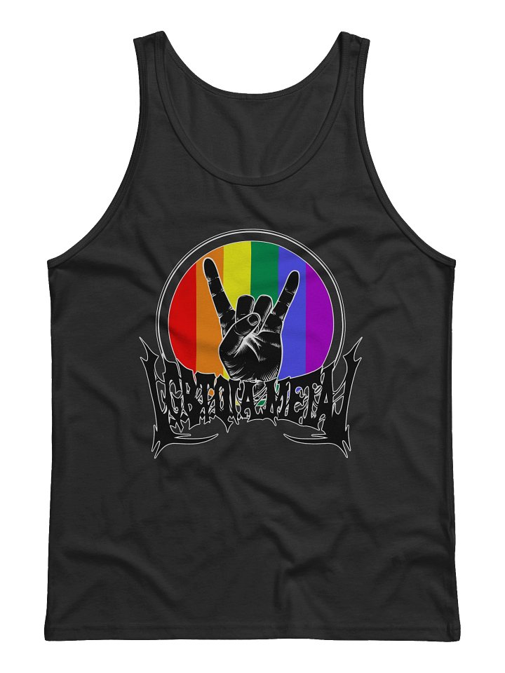 LGBTQIA Rainbow Metal Tank product image (1)