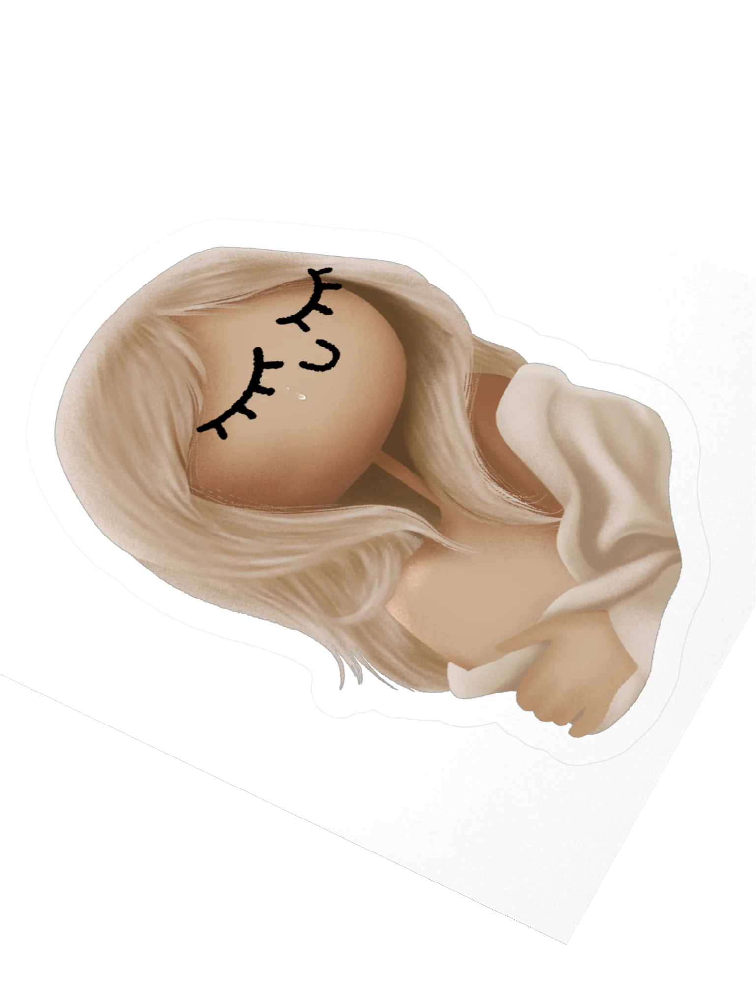 Melancholy Billie Sticker product image (3)