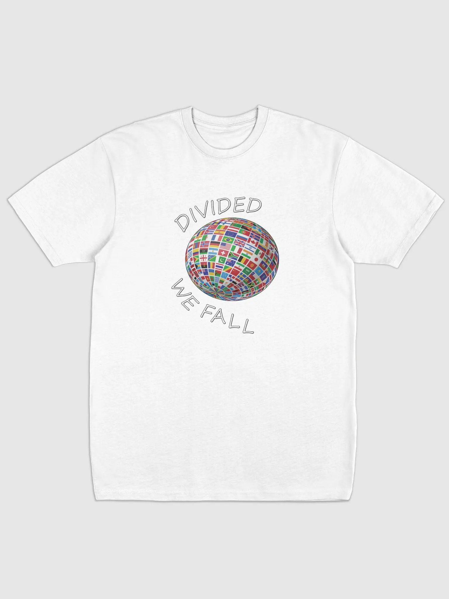 Divided We Fall - Nations - Globe - Cotton Heritage Men's Premium Heavyweight Tee product image (2)