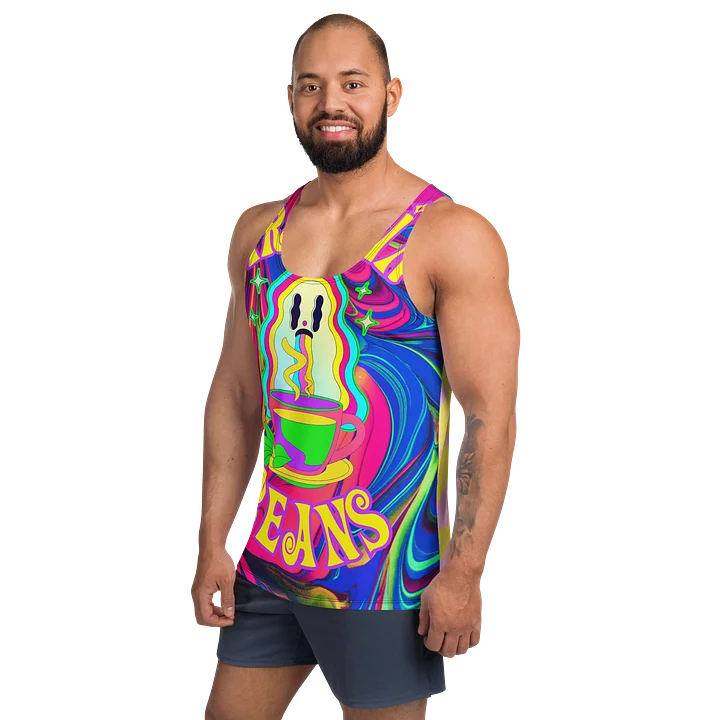 Odd Duck Trippin Beans Full Print Tank Top product image (2)