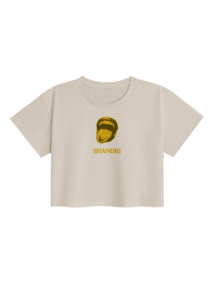 PRIFE! Crop Top Yellow Mouth product image (1)