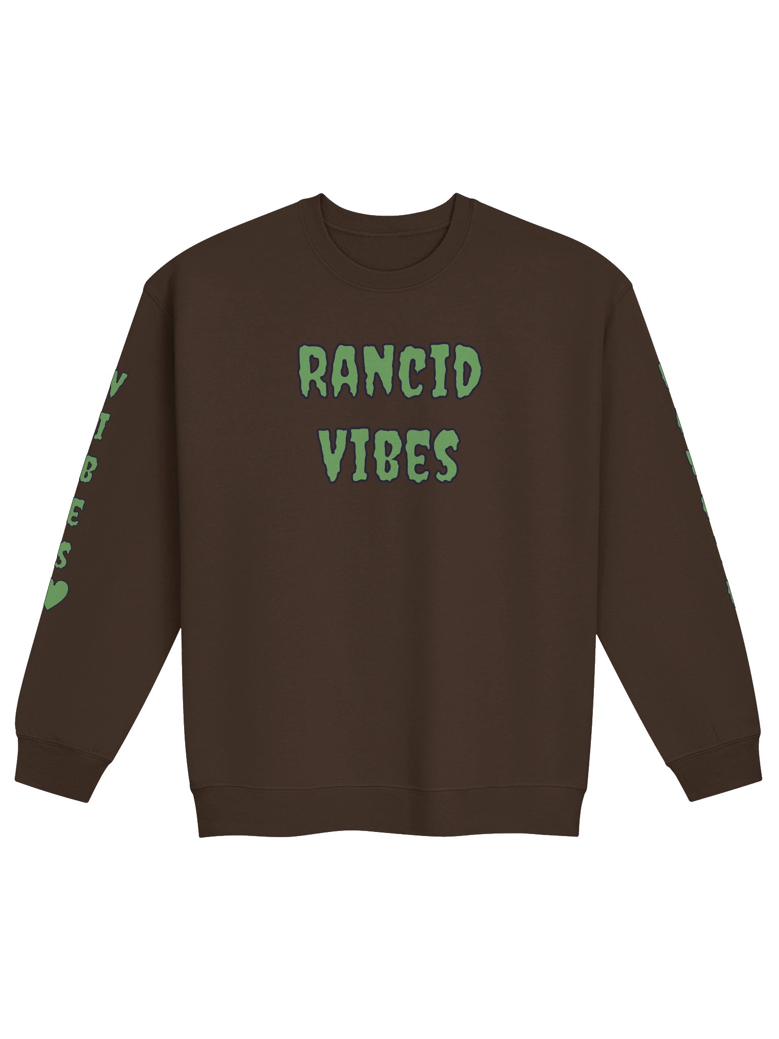 Rancid Vibes sleeve print sweatshirt product image (13)