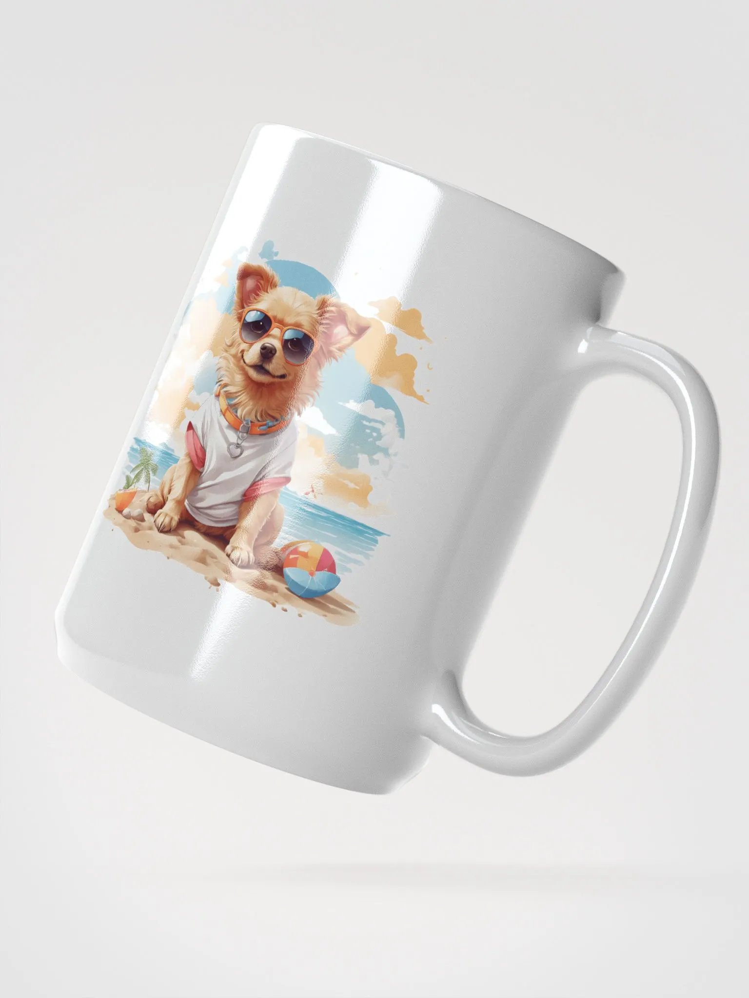 Sunny Paws Beach Mug product image (2)