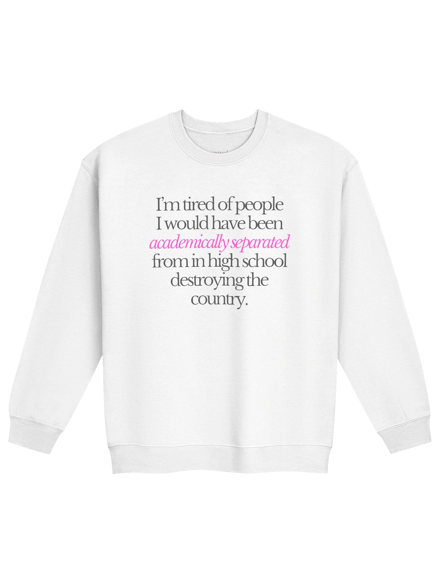 I’m Tired of People Sweatshirt product image (2)