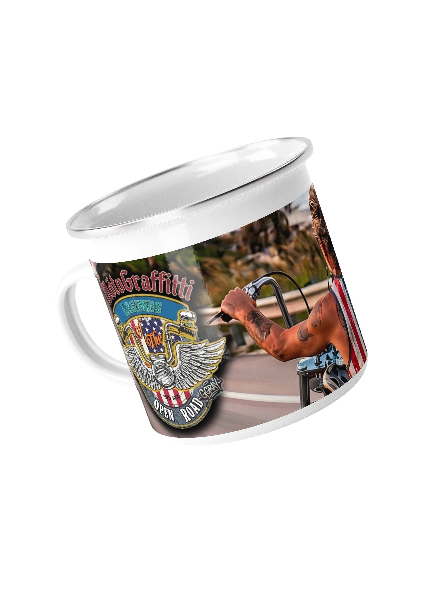 MötoGraffitti Ole Florida Biker "Hot Joe" Mug product image (4)