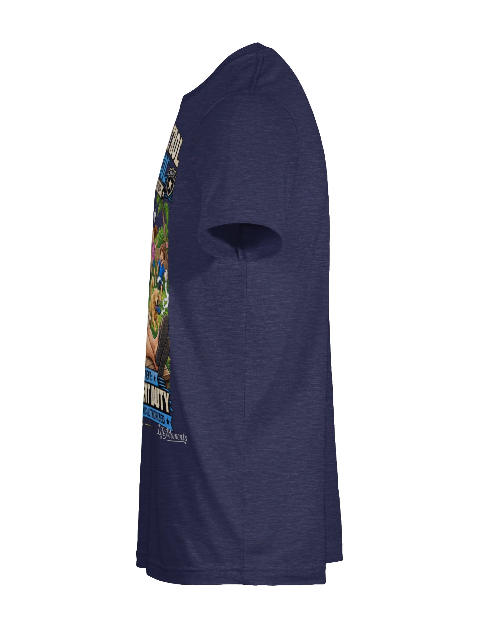 Retired Police Officer Shirt | Funny Grandparent Duty Cop Gift product image (29)