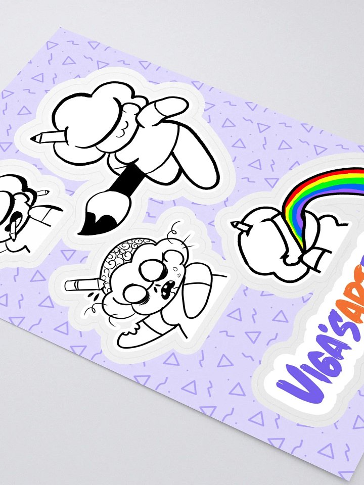 Viga's Art Room Sticker Sheet 1 product image (2)