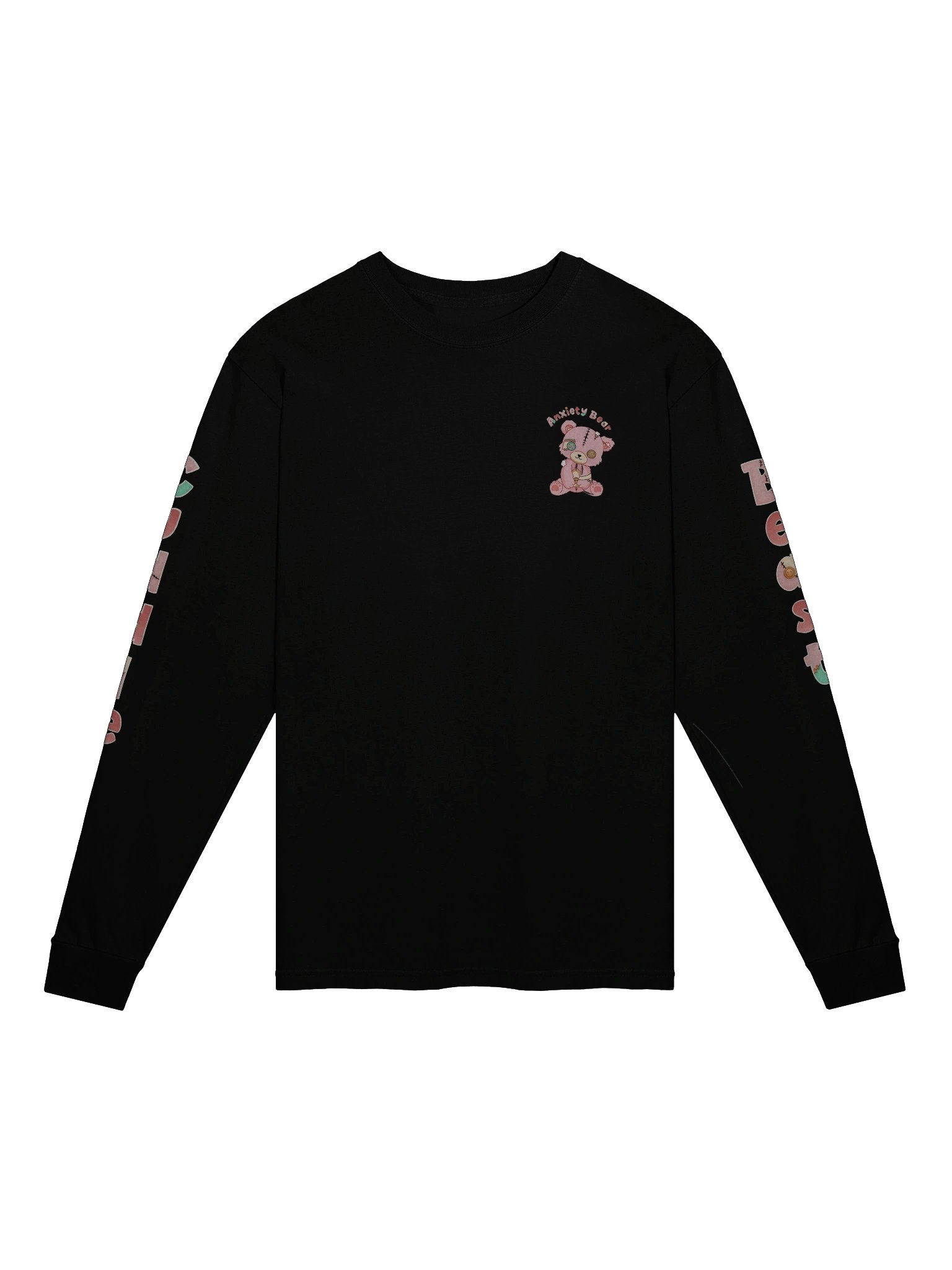 Anxiety Bear Unisex Longsleeve T-Shirt product image (7)