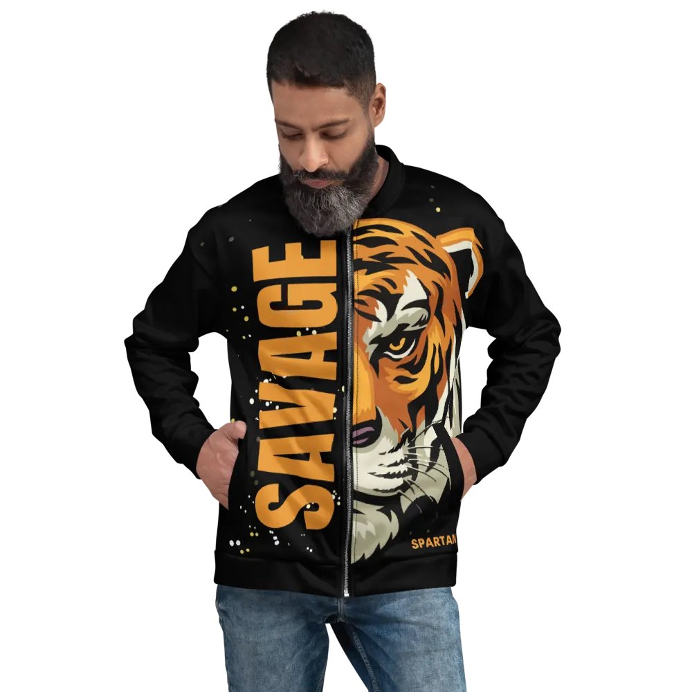 Savage Tiger Bomber Jacket product image (1)