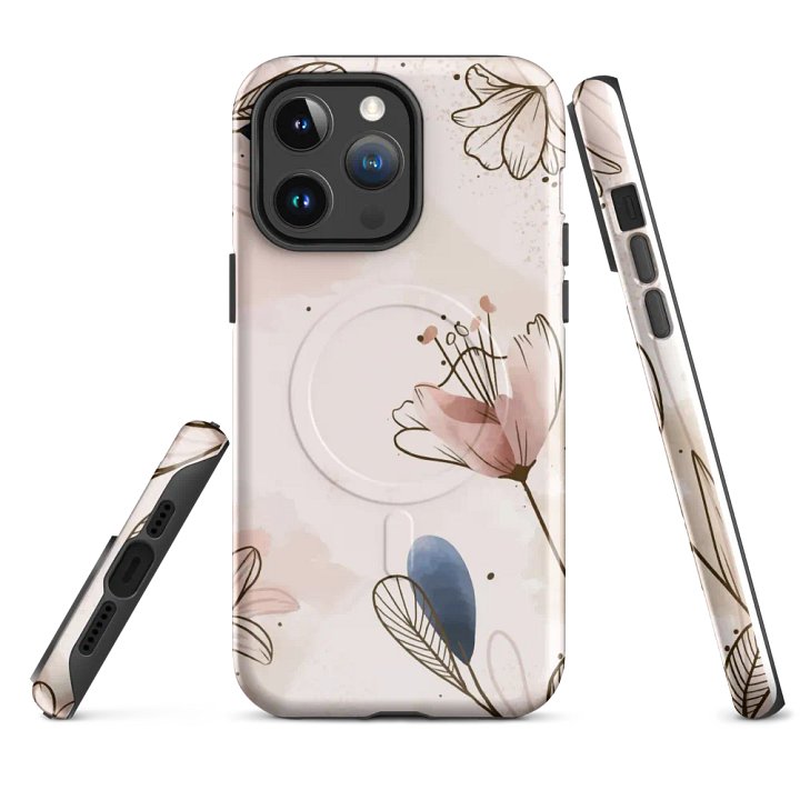 Floral Watercolor iPhone® Tough Case product image (4)