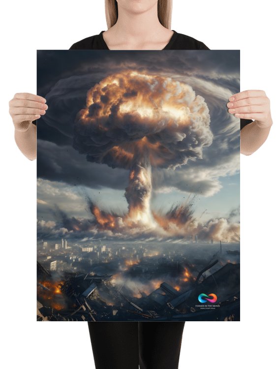 CINEMATIC ART POSTER – DYSTOPIAN FUTURE #005 product image (2)