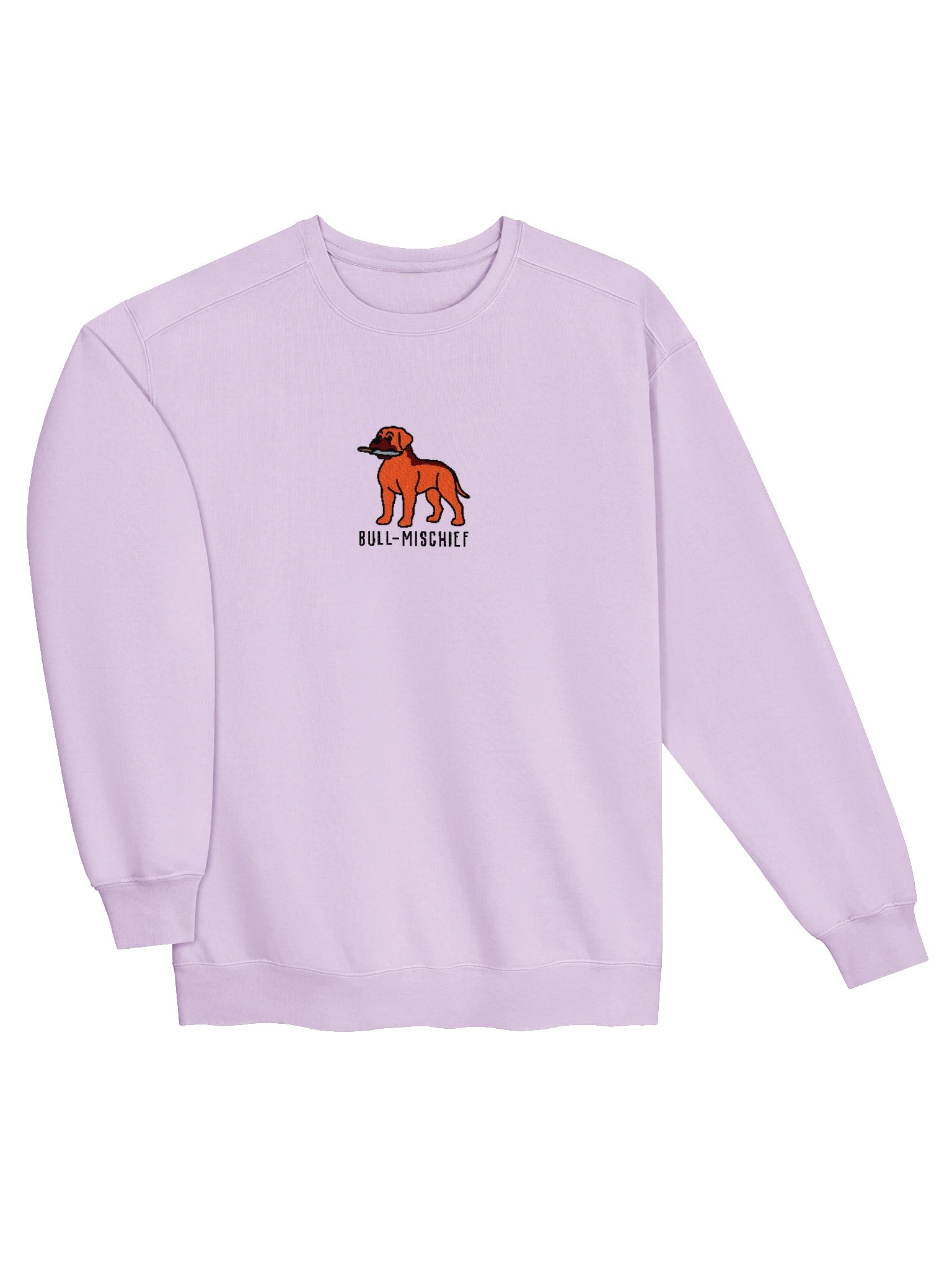 Bull-Mischief Funny Chibi-Style Embroidered Premium Sweatshirt for Bullmastiff(Red) Owners product image (35)