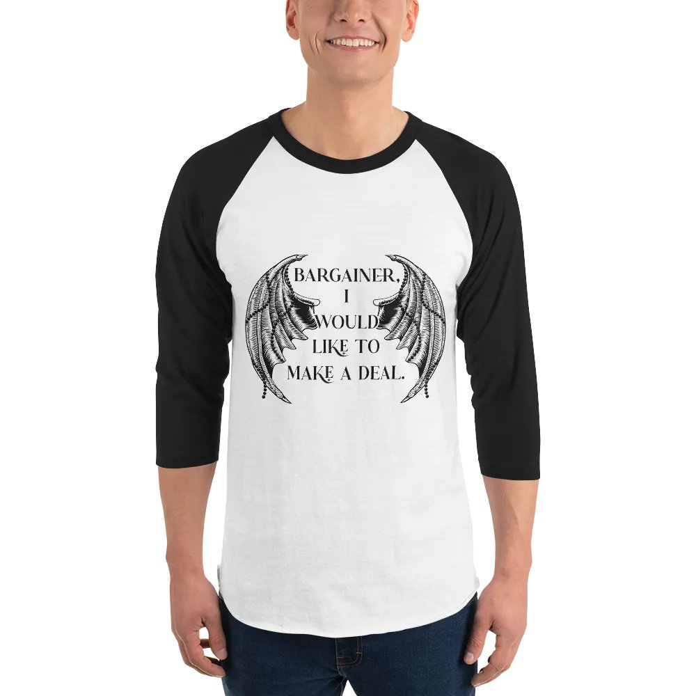 Bargainer Calling Card Fine Jersey Raglan Tee product image (33)