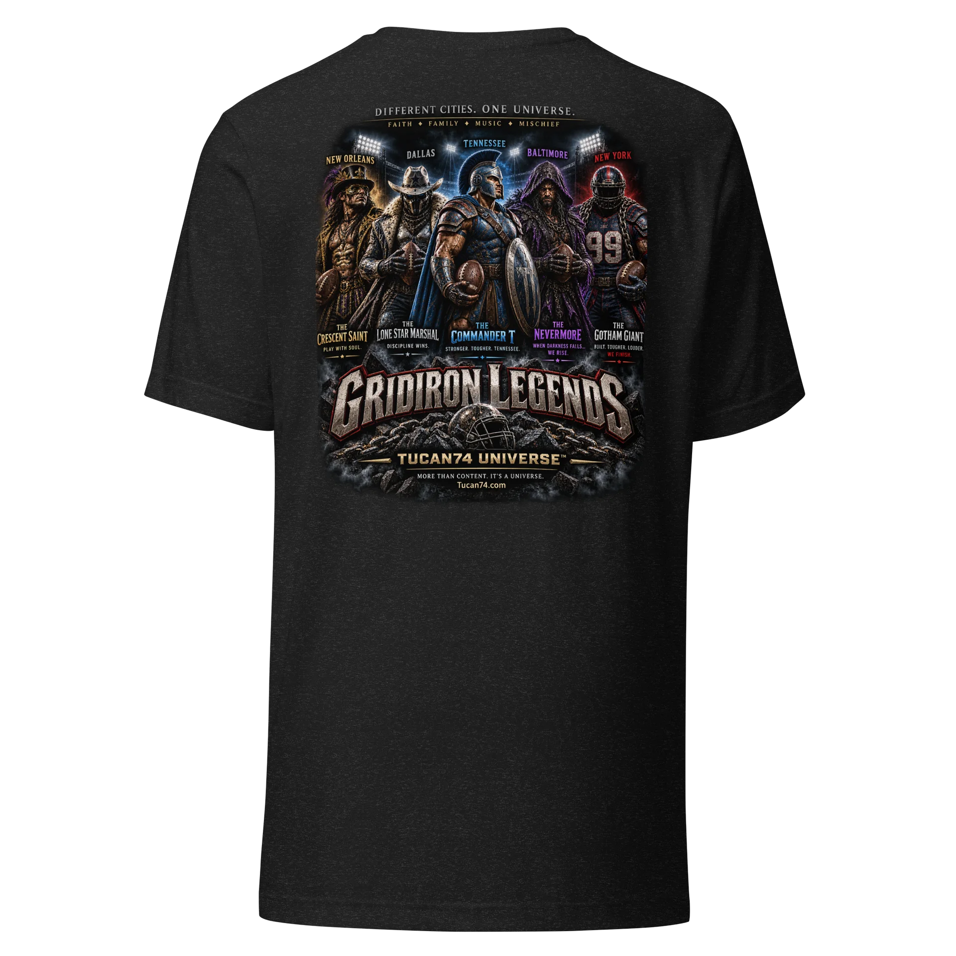 Gridiron Legends | Back of shirt product image (1)