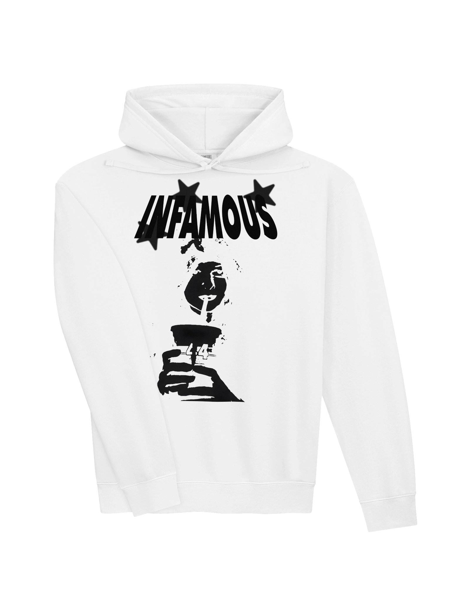 INFAMOUS STARBOUND HOODIE WHITE product image (6)
