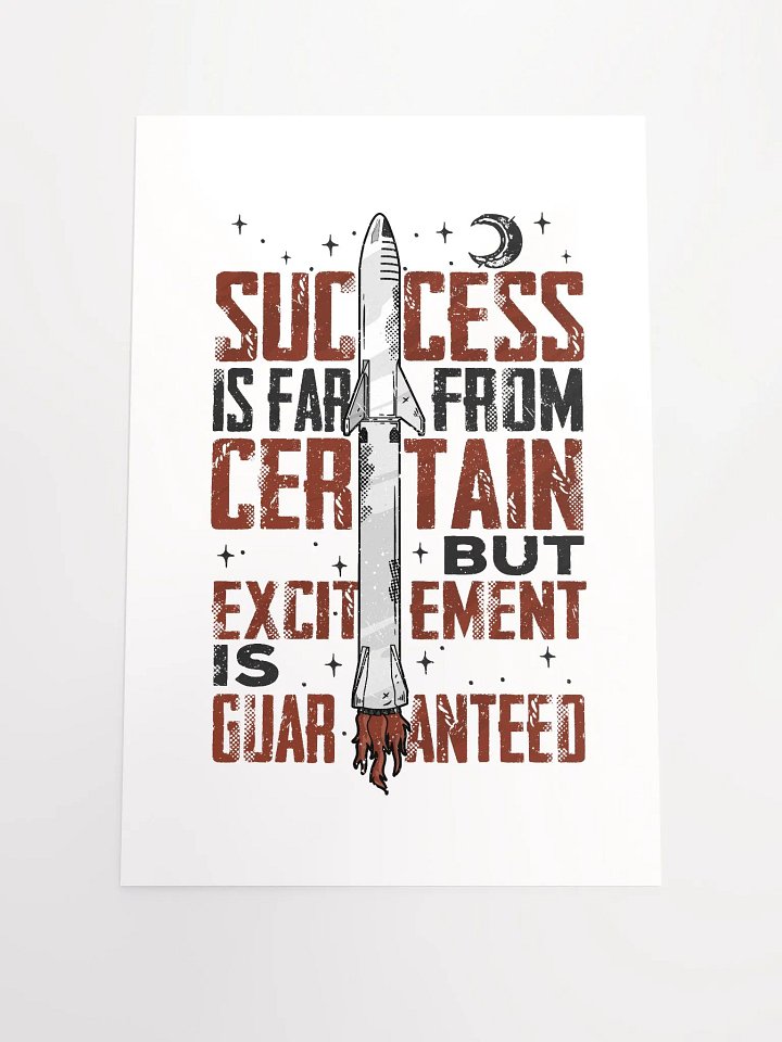 Excitement Guaranteed Poster product image (2)