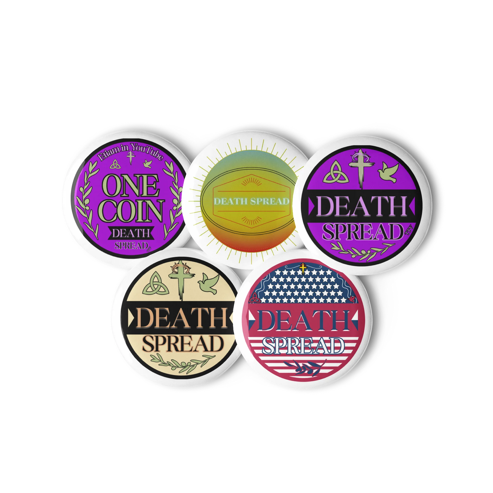 Channel Logo Evolution Pin Set product image (2)