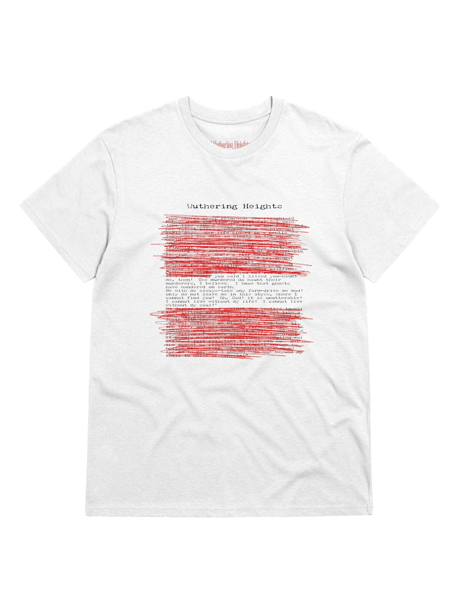 Wuthering Heights Quote T-Shirt product image (3)
