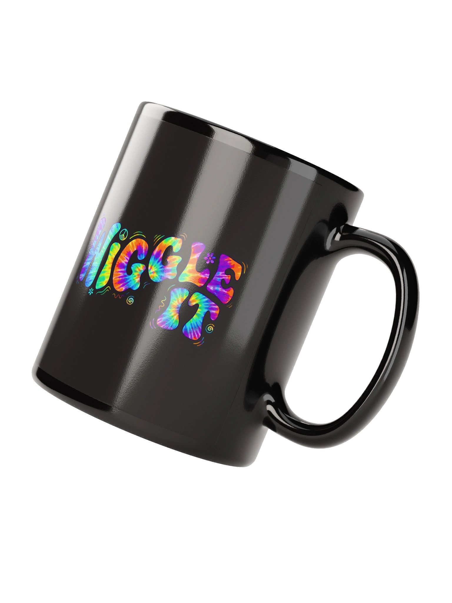 "WIGGLE IT" - black mug product image (3)
