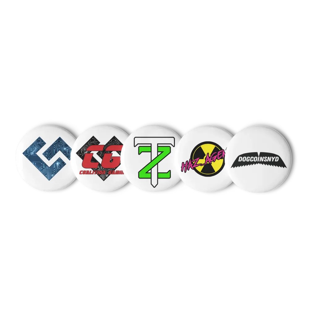 Coalition Gaming Crew Buttons product image (8)