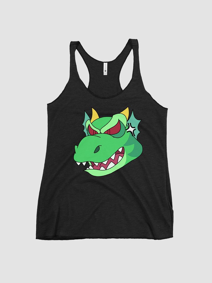Angry Green Dragon Women's Racerback Tank Top product image (2)