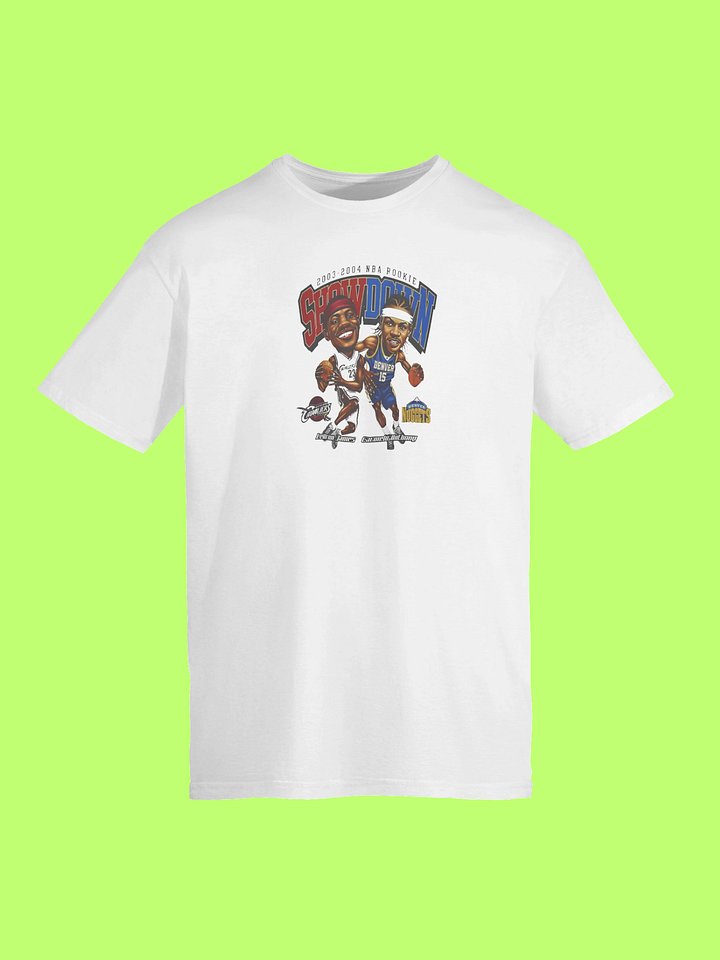 LeBron James Carmelo Anthony 2003-2004 Nba Rookie Showdown Shirt product image (151)