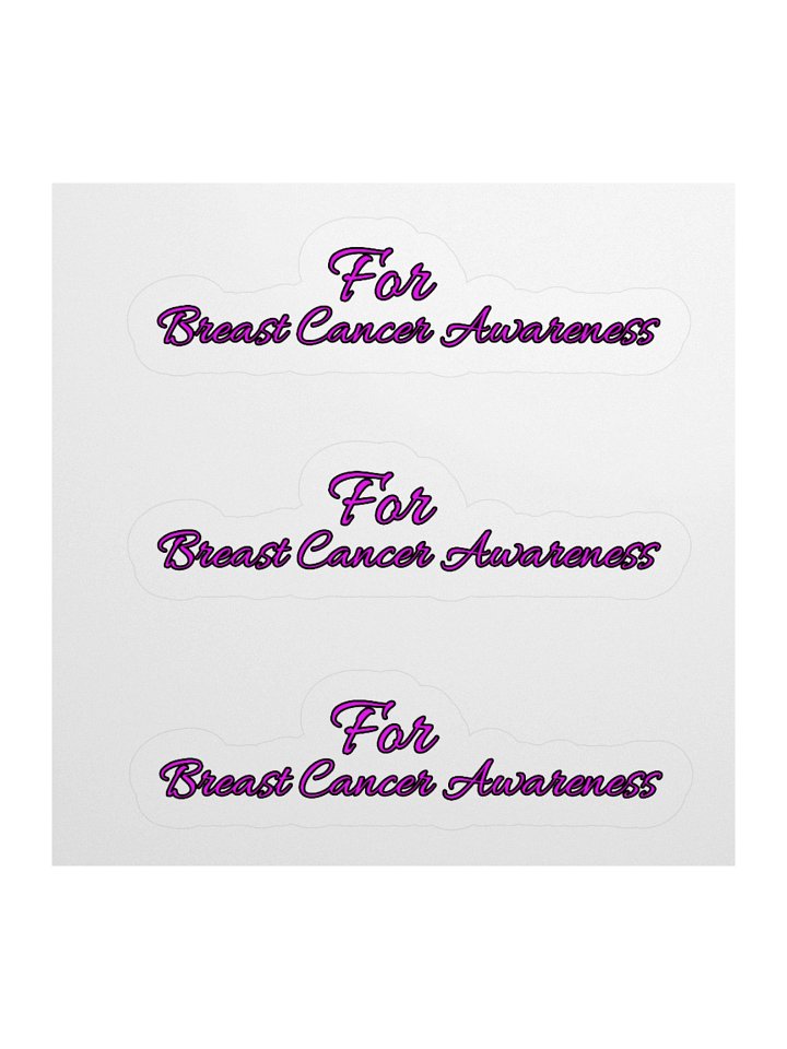 Breast Cancer Awareness Stickers product image (1)