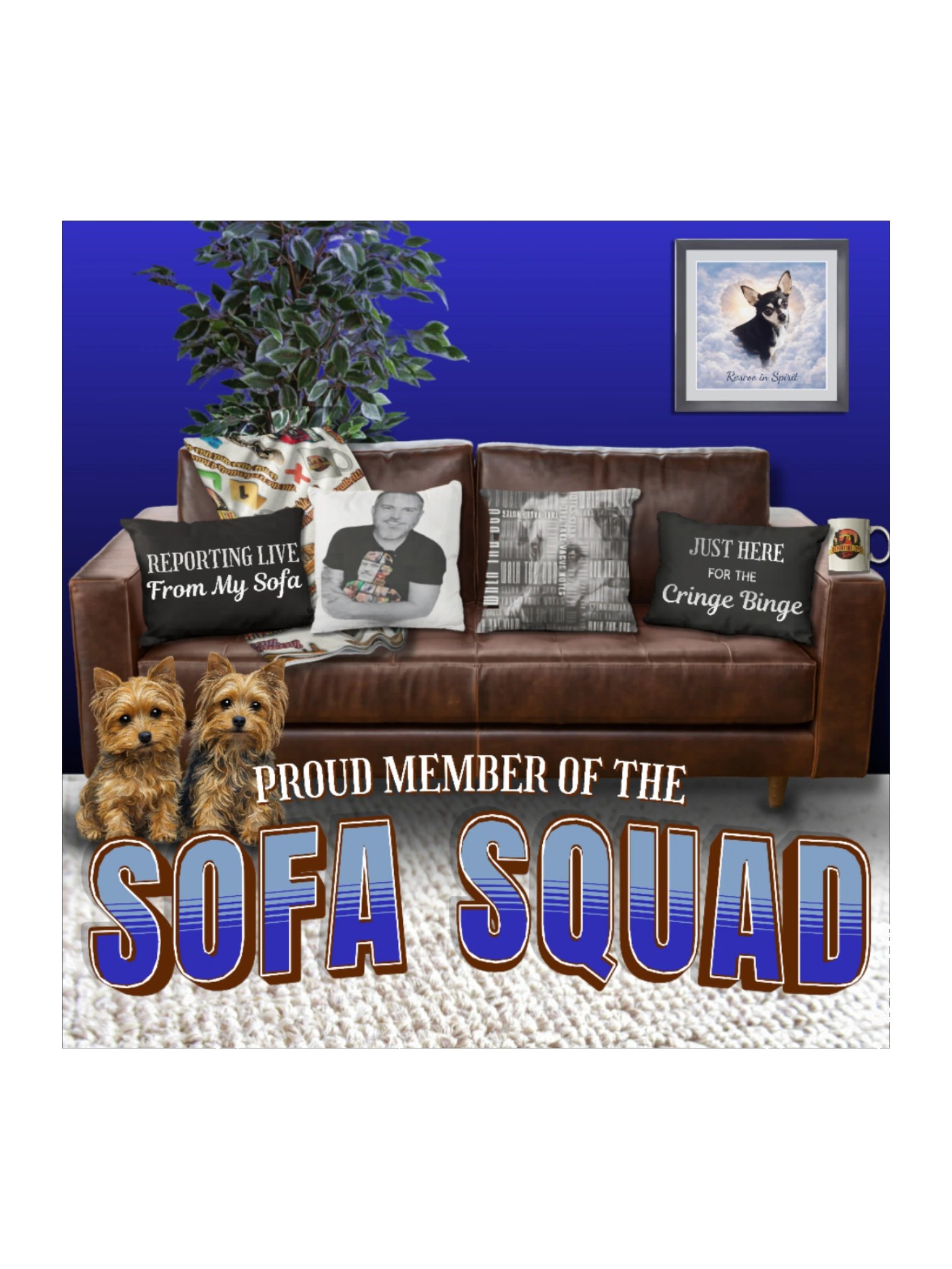 Proud Member of the Sofa Squad Watch Setup Sticker product image (3)