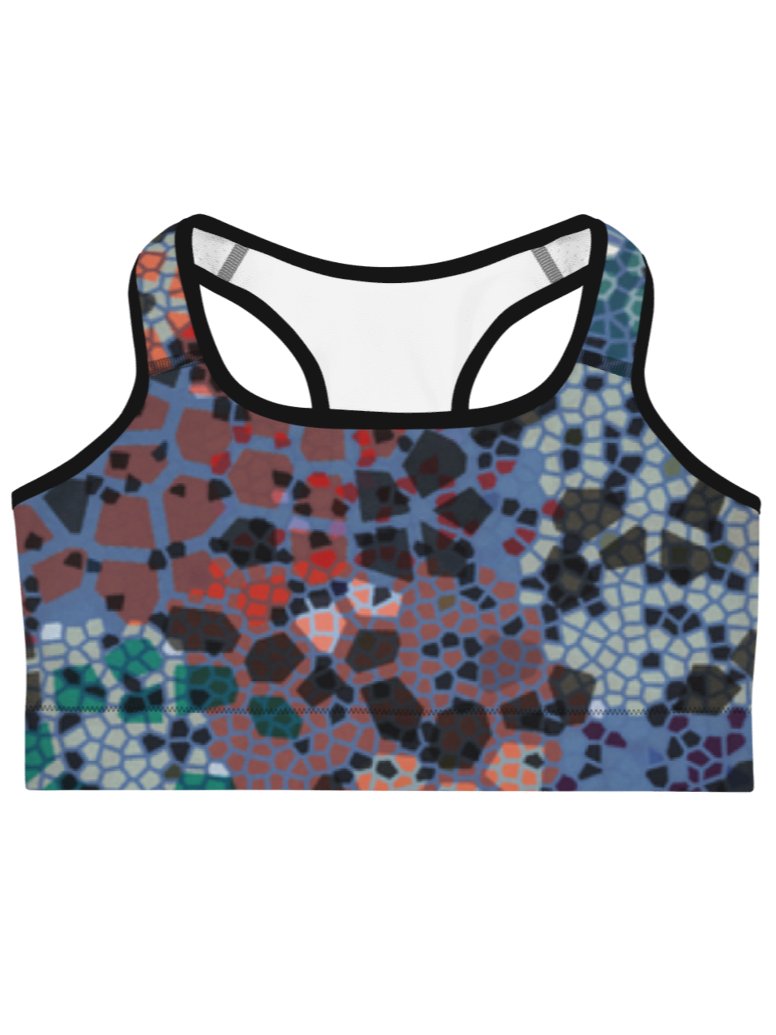 Stained glass Sports Bra product image (5)