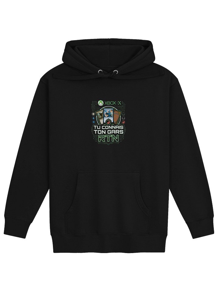 T-Shirt Homme Noir Streetwear Premium – Tu Connais Ton Gars RTN | MAISON 410 product image (1)