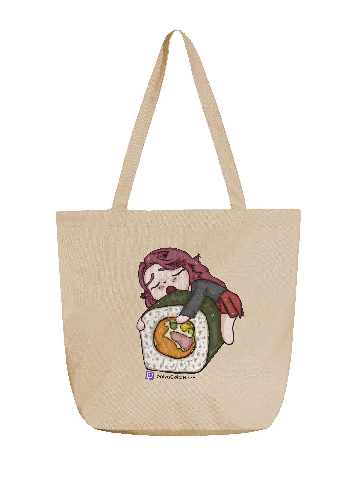 Sushi Hugging Tote Bag product image (1)
