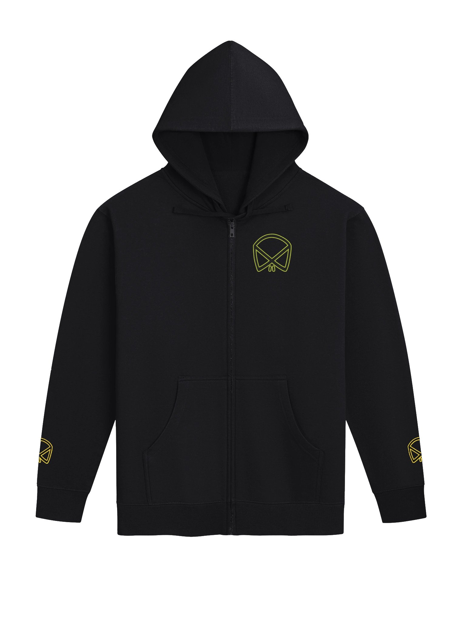 BOBUTAH SKULL LOGO Zip-Up Hoodie product image (1)