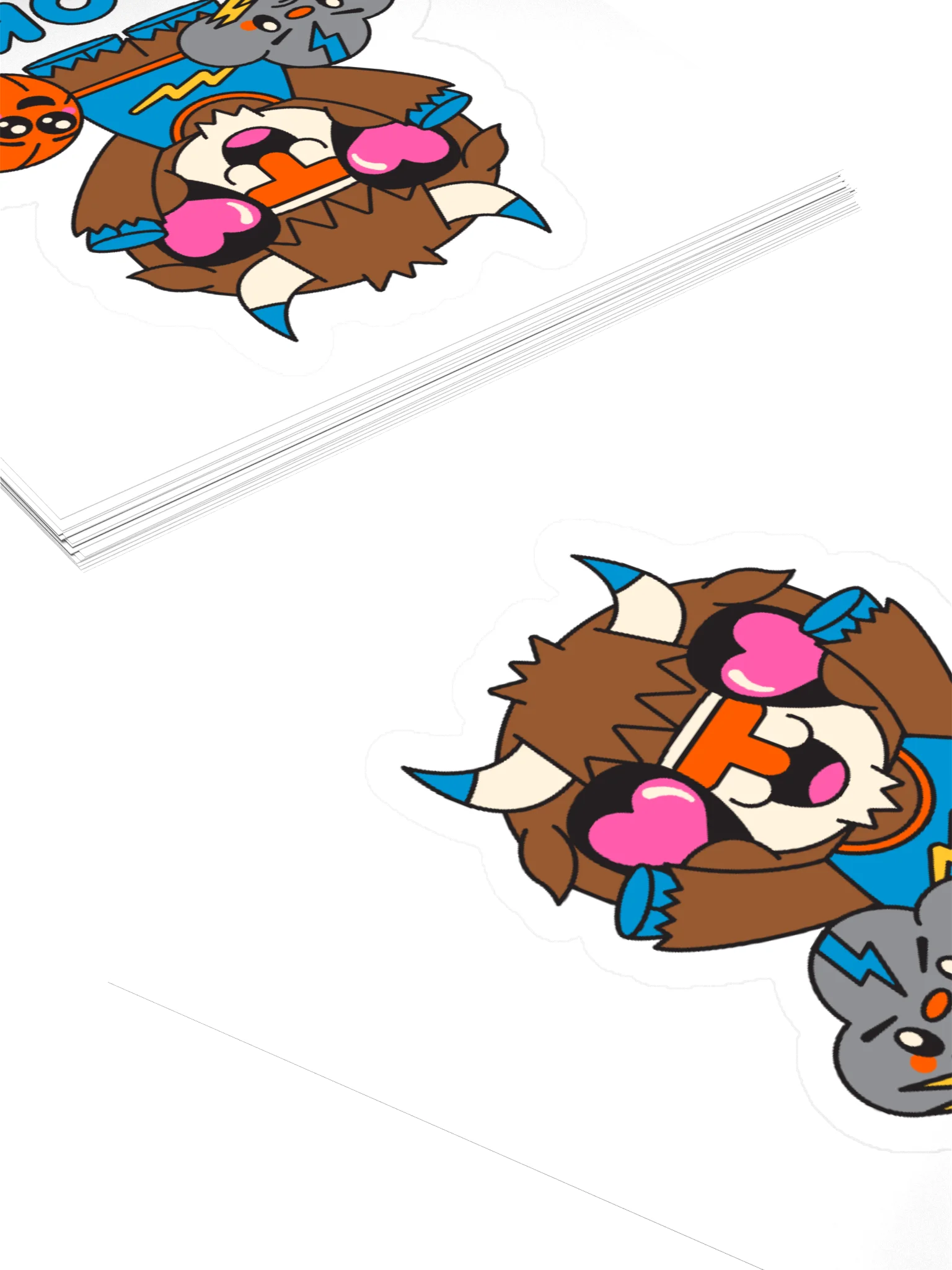 Thunder Buddies Kawaii Sticker product image (12)