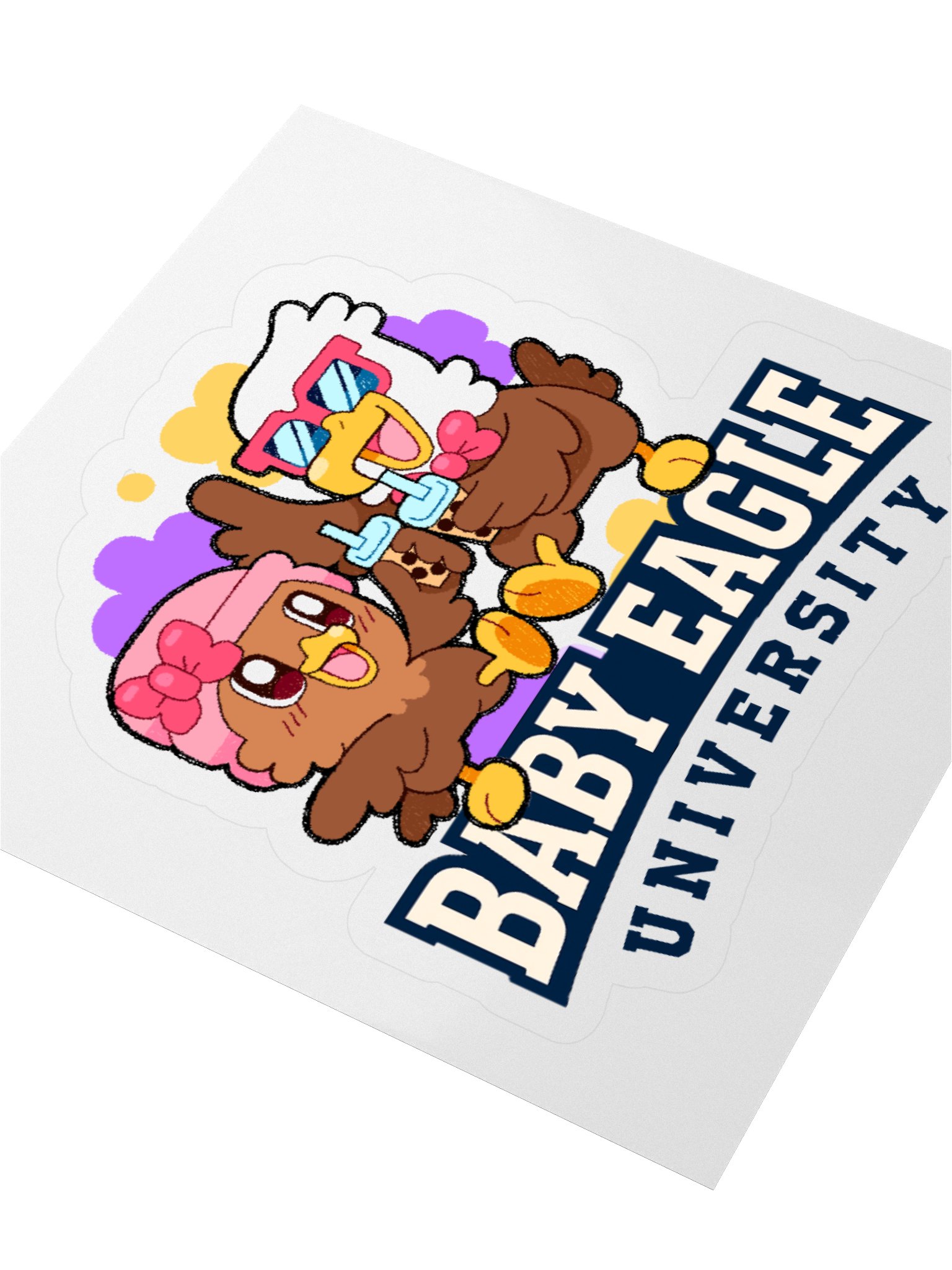 Eagle University Sticker (Single) product image (3)