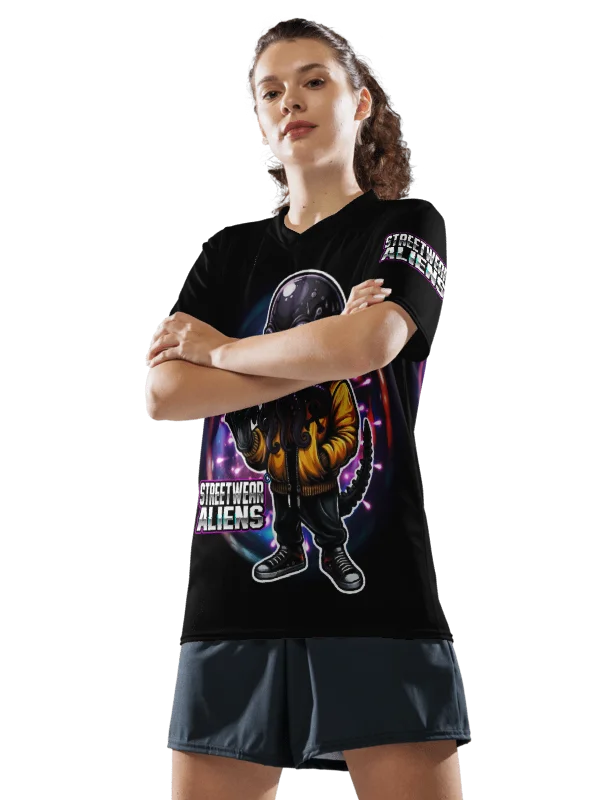 LIMITED EDITION - CNX Core All-over print Unisex Tee — Streetwear Aliens 001 product image (4)