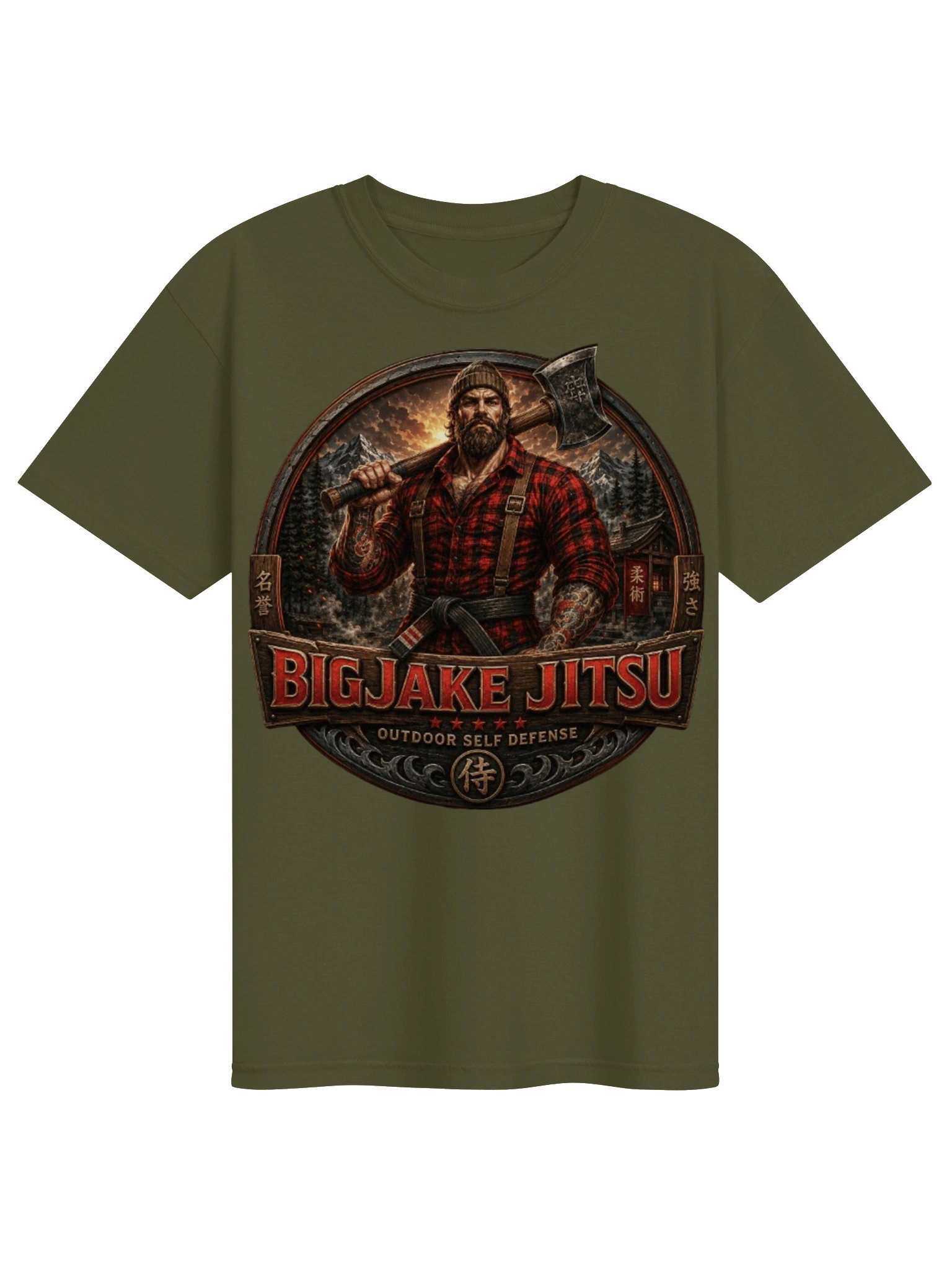 Big Jake Jitsu Outdoor Self Defense Tee product image (4)
