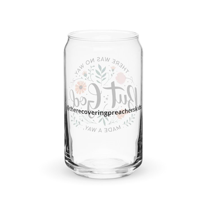 But God Can Glass Tumbler product image (2)