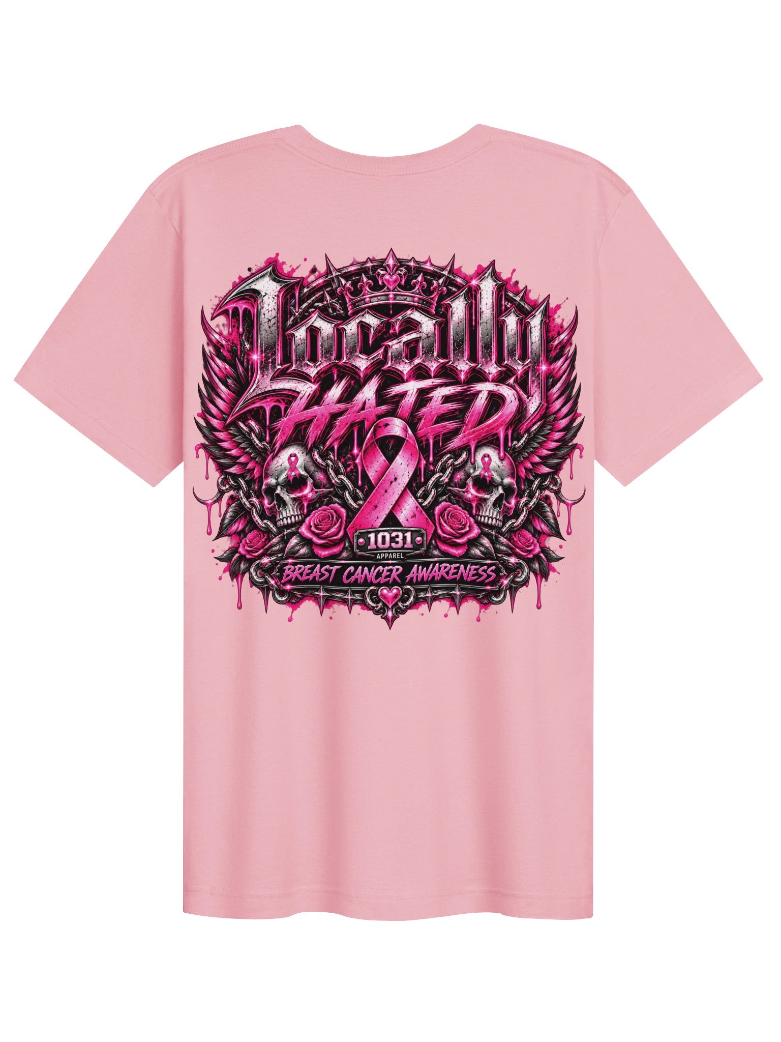 LOCALLY HATED LADIES BREAST CANCER AWARENESS product image (19)
